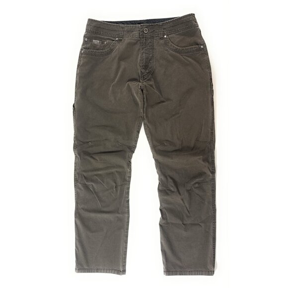Kuhl Revolvr Pants Mens Vintage Patina Dye Outdoor Hiking Work Size 34x30 Brown - Picture 1 of 13